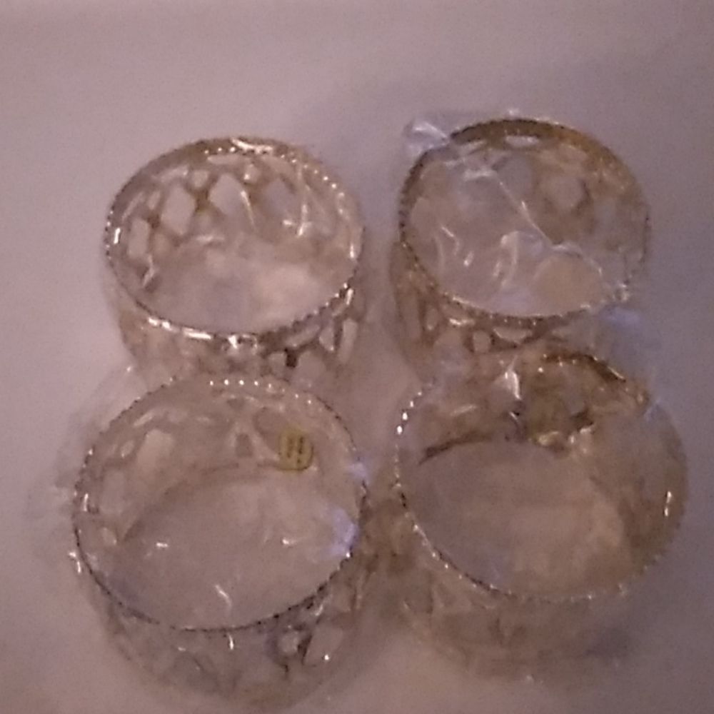 Set of Silver Plated Napkim Rings